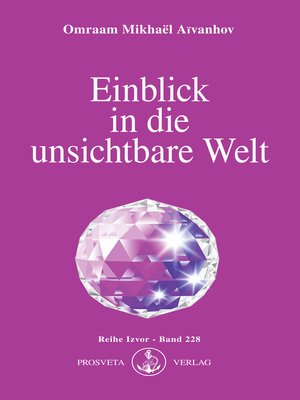 cover image of Einblick in die unsichtbare Welt
